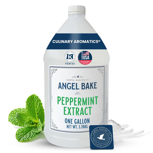 Pure Willamette Valley Peppermint Extract 2x, 1 Gallon - Natural Essence for Beverage Formulations, Bulk Manufacturing,