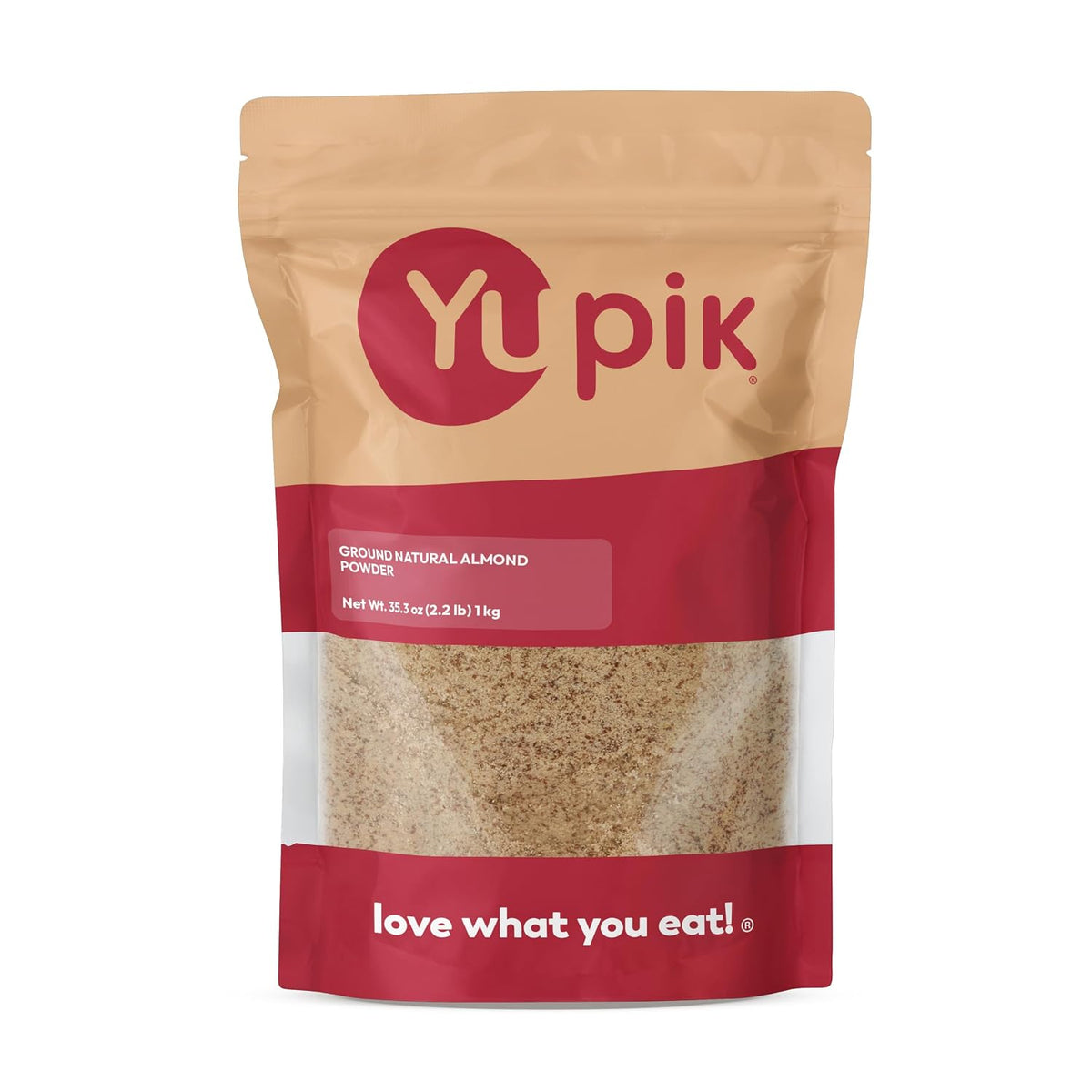 Yupik Ground Natural Almond Powder 2.2 lb (35.2 oz)
