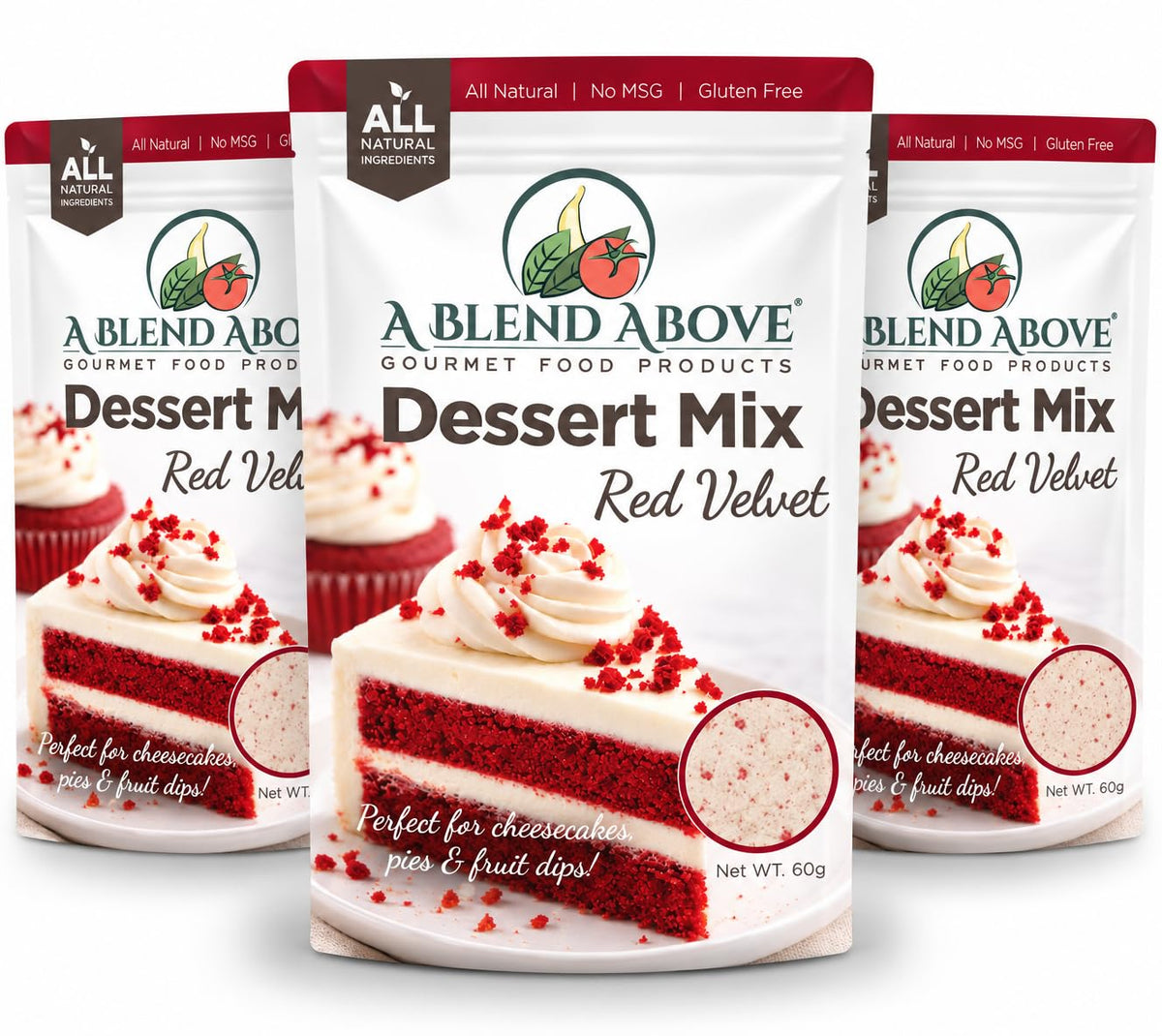 A Blend Above Red Velvet Cake Mix - No-Bake Desserts