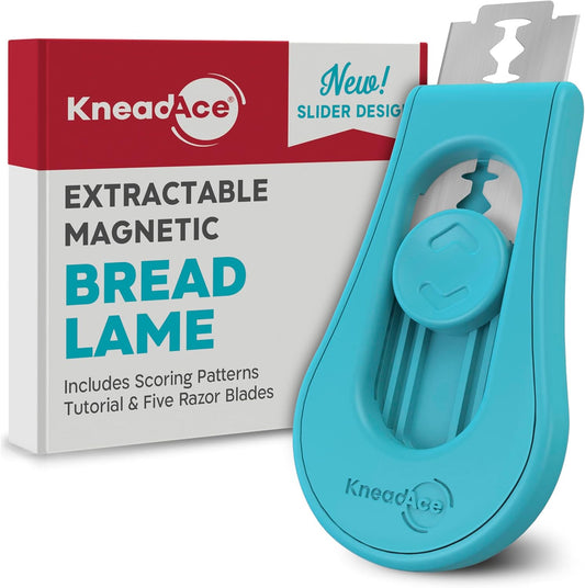 Upgraded Extractable & Magnetic Bread Lame Dough Scoring Tool - Professional Sourdough scoring tool for Sourdough Bread