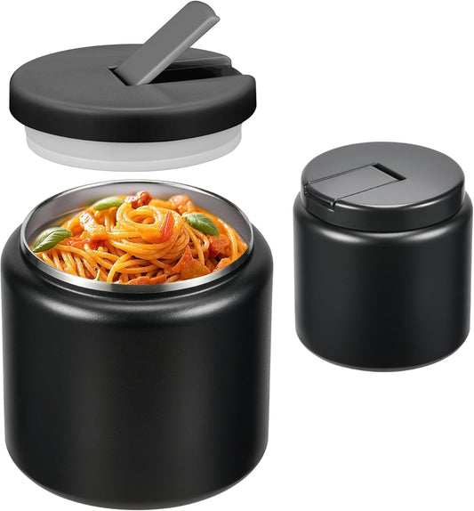 26oz Soup Thermo for Hot Food Kids with Buckle Lid Insulated Vacuum Food Jar Wide Mouth Leakproof Stainless Steel Lunch