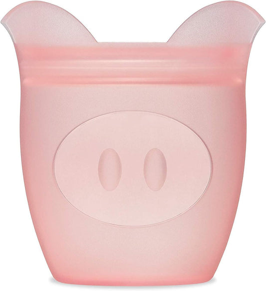 Zip Top Reusable 100% Silicone Baby + Kid Snack Containers - The only containers that stand up, stay open and zip shut! No