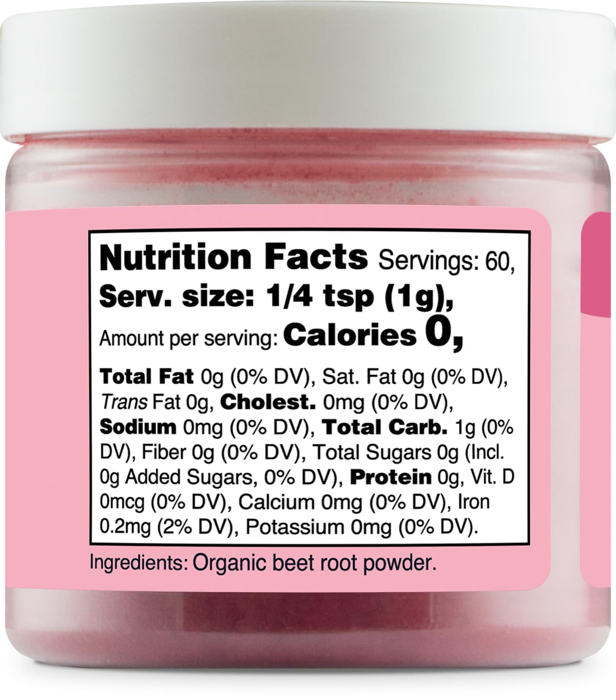 Nutricost Pink Plant Based Food Coloring From Organic Beet Root Powder