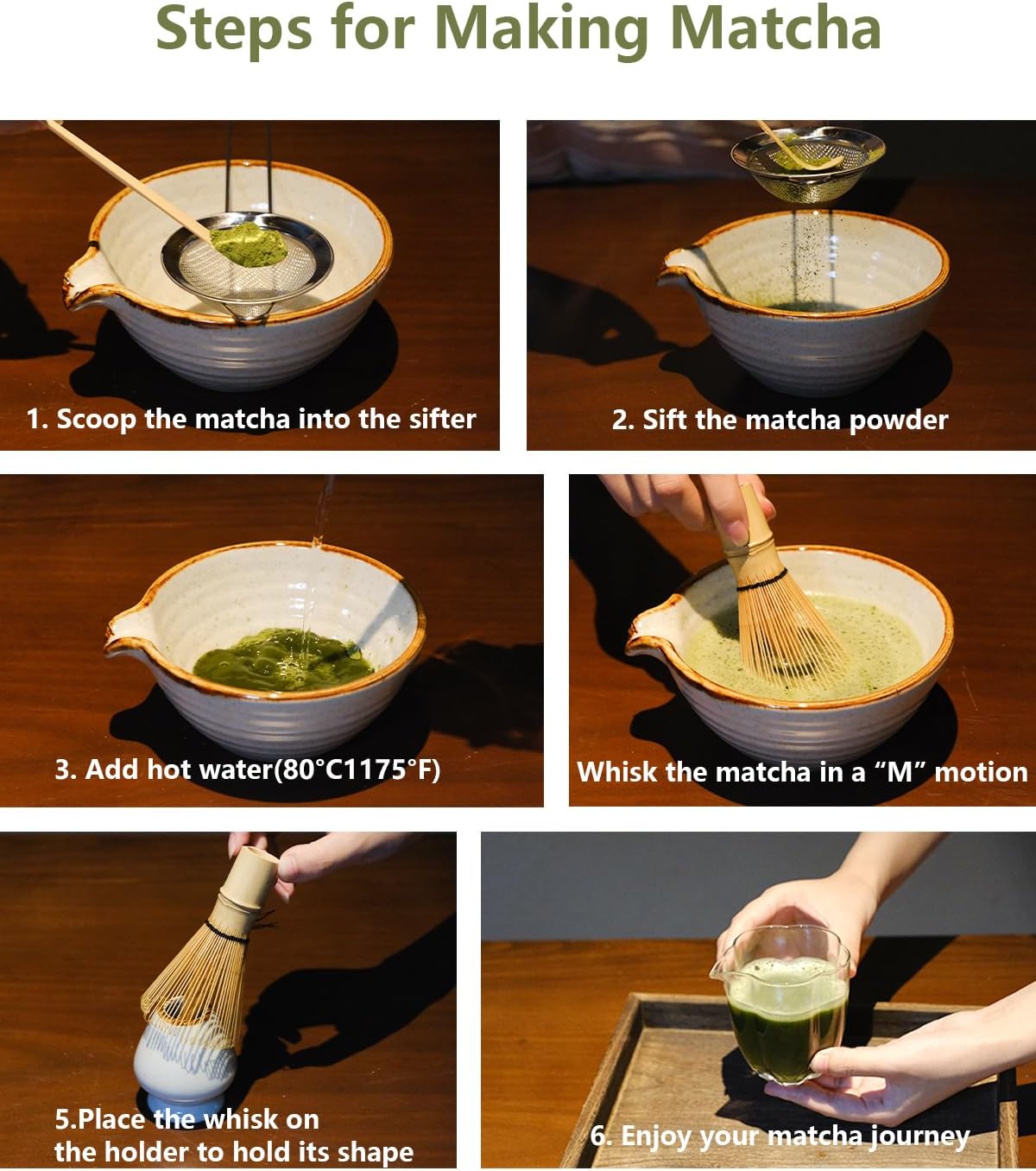 Matcha Whisk Set