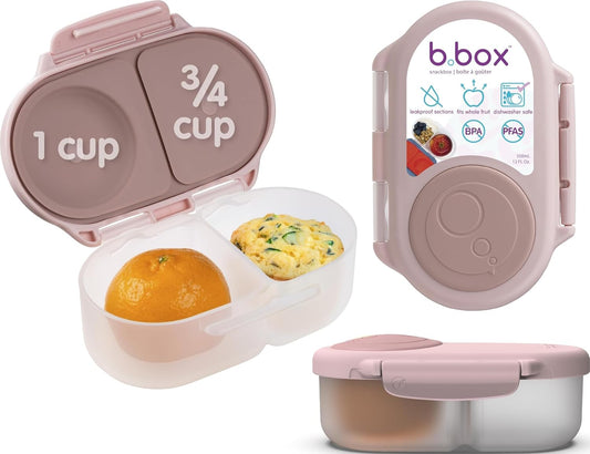 b.box Snack Box, Snack Containers for Kids, Kids Lunch Box, Toddler Snacks