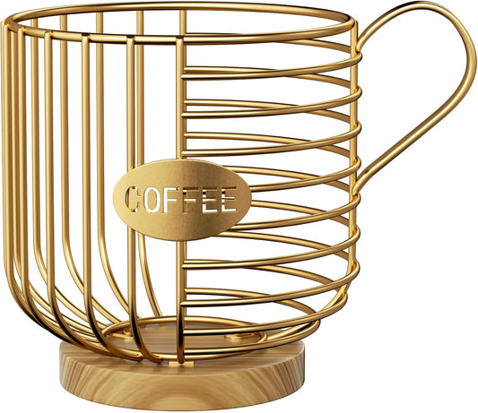 ACCACJEN Coffee Pod Holde,Sturdy Large Capacity Coffee Pod Basket
