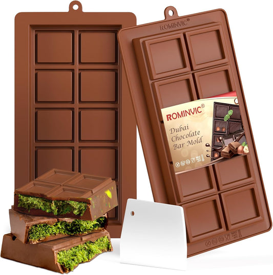 Dubai Chocolate Mold 2 Pack