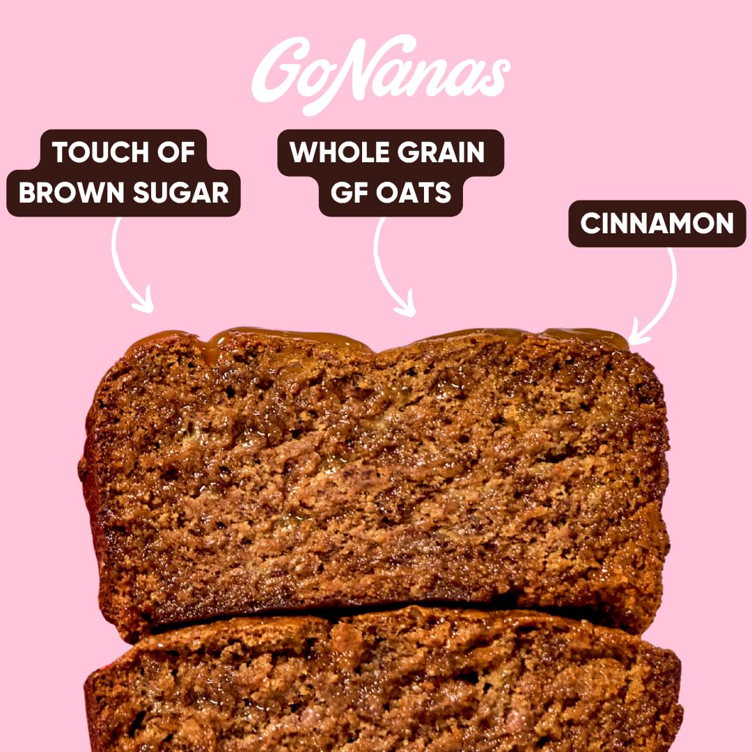 GoNanas Variety Pack Banana Bread &amp; Muffin Mix, Gluten Free, 3 Pack | Salted Caramel, Chocolate Chip &amp; Original | Dairy Free, Nut Free, Soy Free | Allergen Friendly | Better for You | Women-Owned