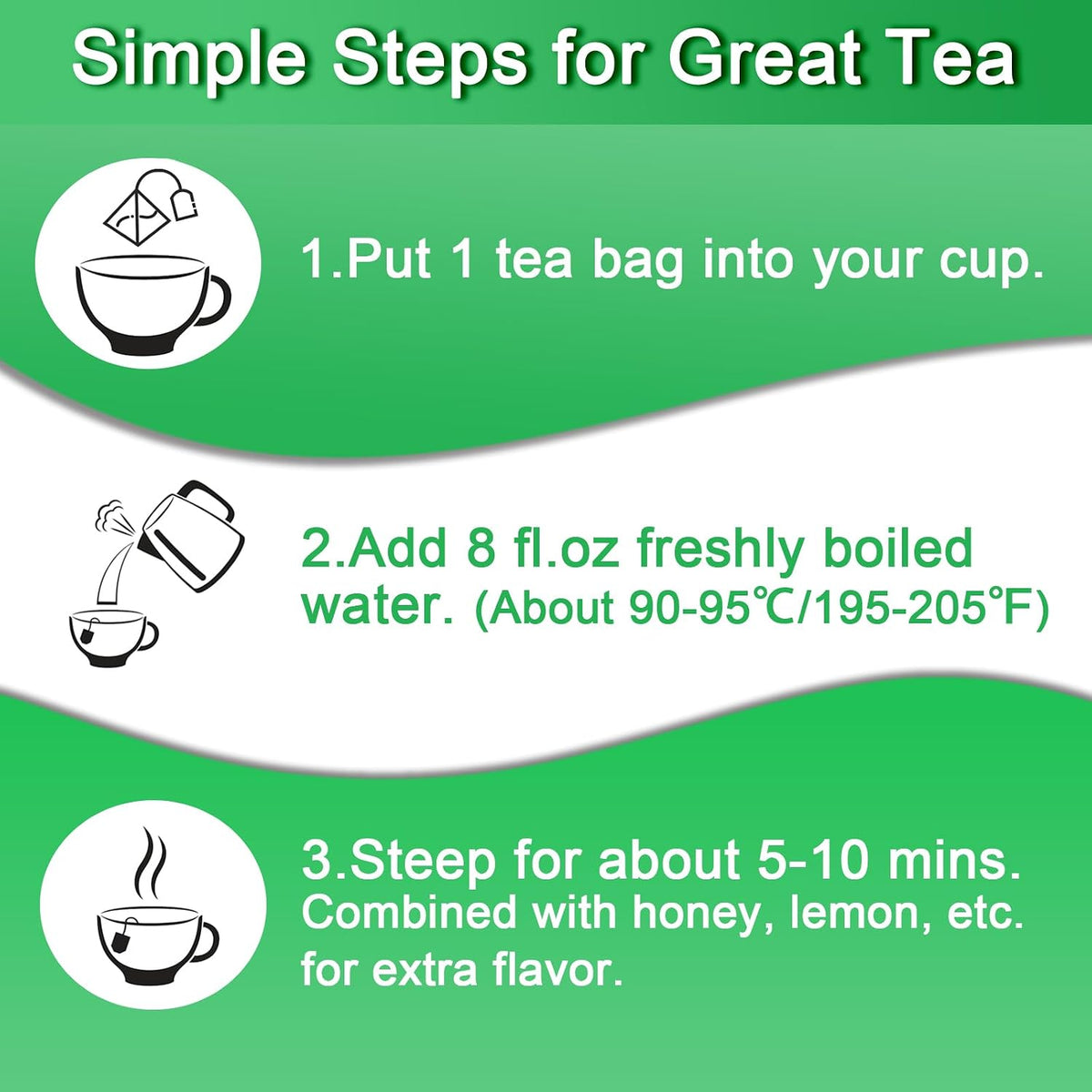 FullChea Spearmint Tea Bags, 40 Counts, Non-GMO, Caffeine-Free | Pure Dried Spearmint Leaf, Supports Digestion, Rich in Antioxidants. No Additives, Resealable Pouch