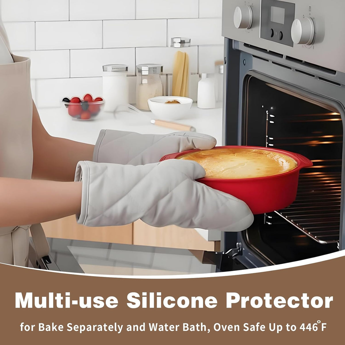 Nonstick 4 7 9 Inch Springform Pan Cheesecake Pan with Protector