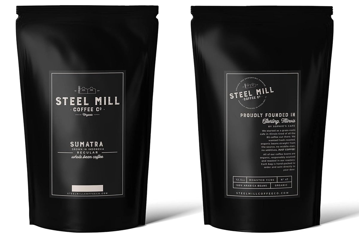 Steel Mill Coffee Co. Sumatra Dark Roast Ground Coffee
