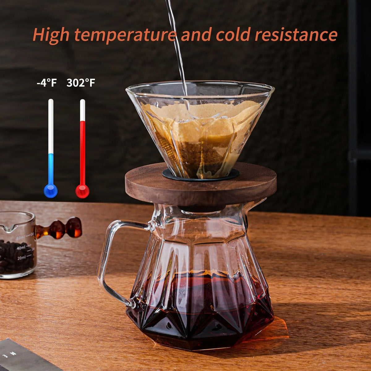 Pour Over Coffee Maker Set