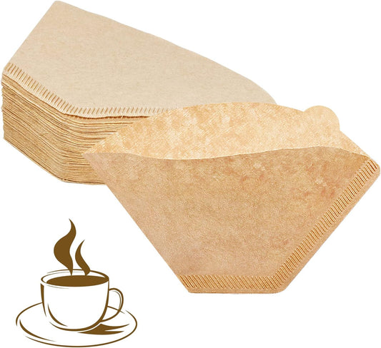 YQL #2 Cone Coffee Filter, 200 Count Coffee Filters 2 Cone Paper, Unbleached Disposable Coffee Filters Fit for Drip Coffee