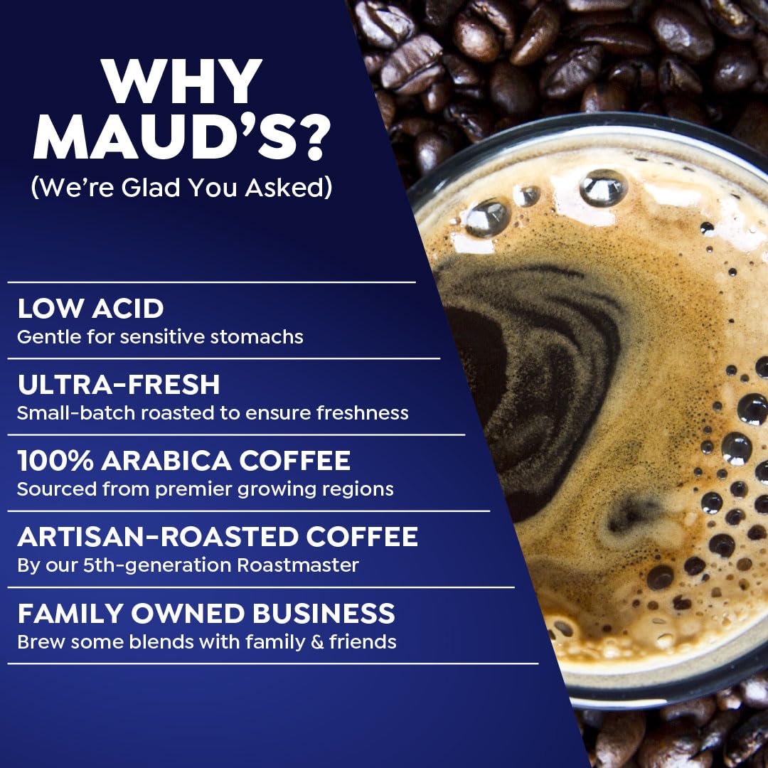 Maud's French Dark Roast Coffee Pods 100ct