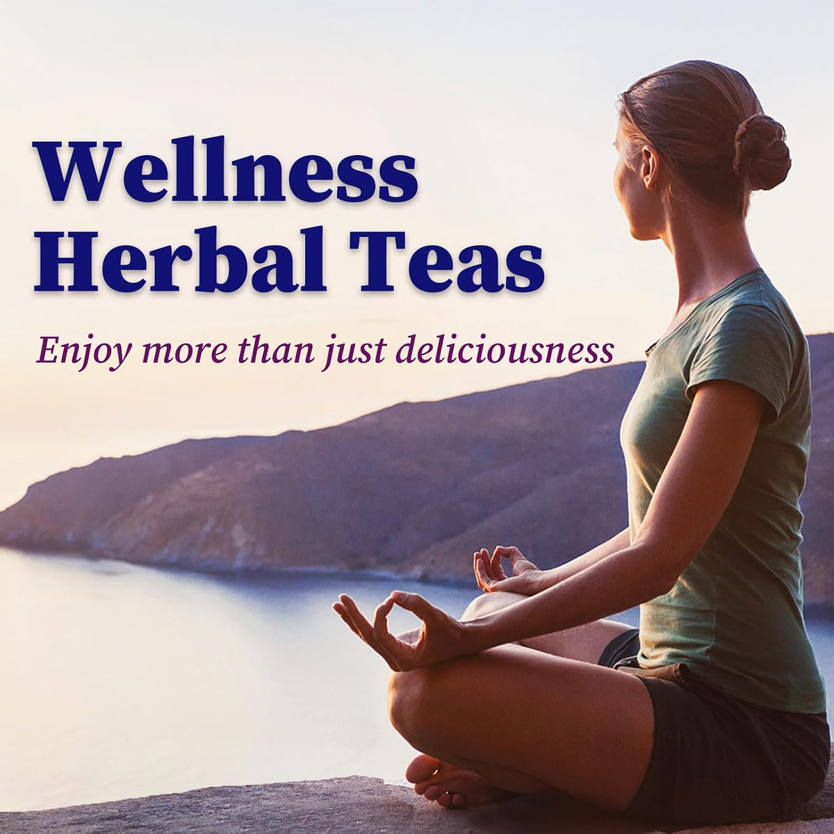 FullChea - Blueberry Tea Bags, 50 Count, Fruit Blend Herbal Tea | Blueberry blend with hibiscus, raisins and mint leaves, rich in natural goodness with a delightful fruity taste