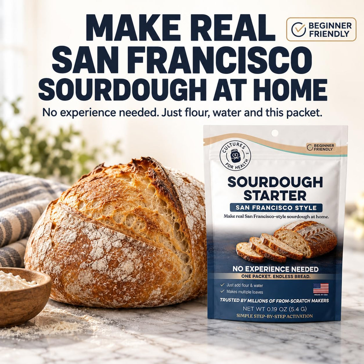 Cultures for Health San Francisco Sourdough Style Starter Culture