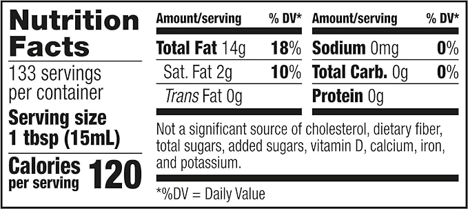 Amazon Fresh, Italian Extra Virgin Olive Oil, Cold Pressed, for Cooking, 2 Liter