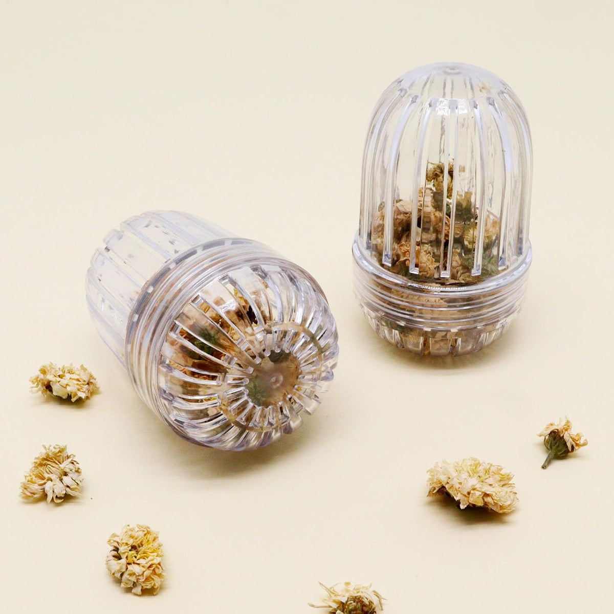 2Pcs Upgraded Fruit Infuser Insert for Wide Mouth Water Bottles, Flower Tea Infuser Bottle Ball, Leak-Proof Herb &amp; Tea Strainer for Loose Leaf Tea, Floral Tea, Coffee, Fruit