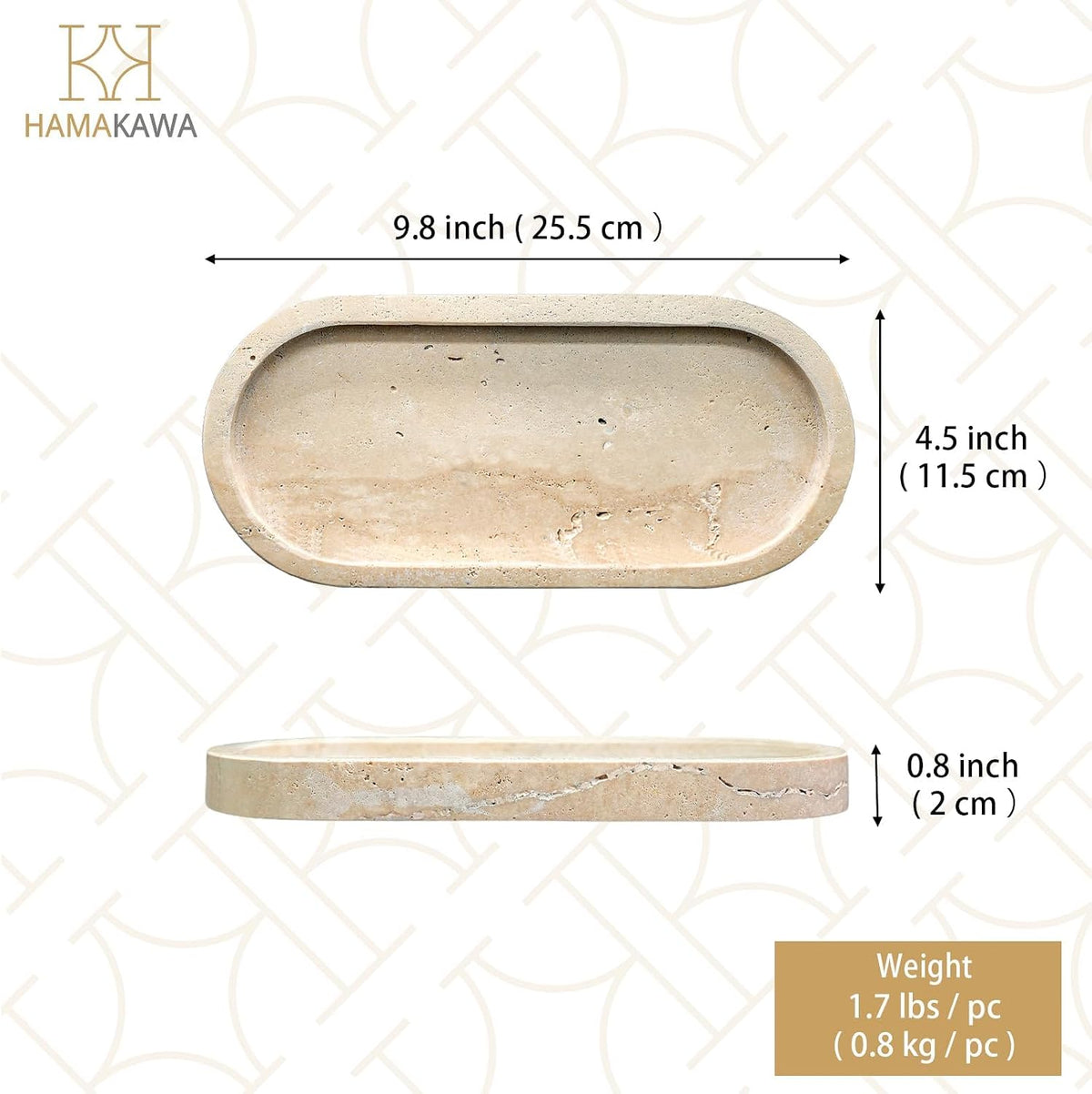 Turkish Marble Perfume Tray