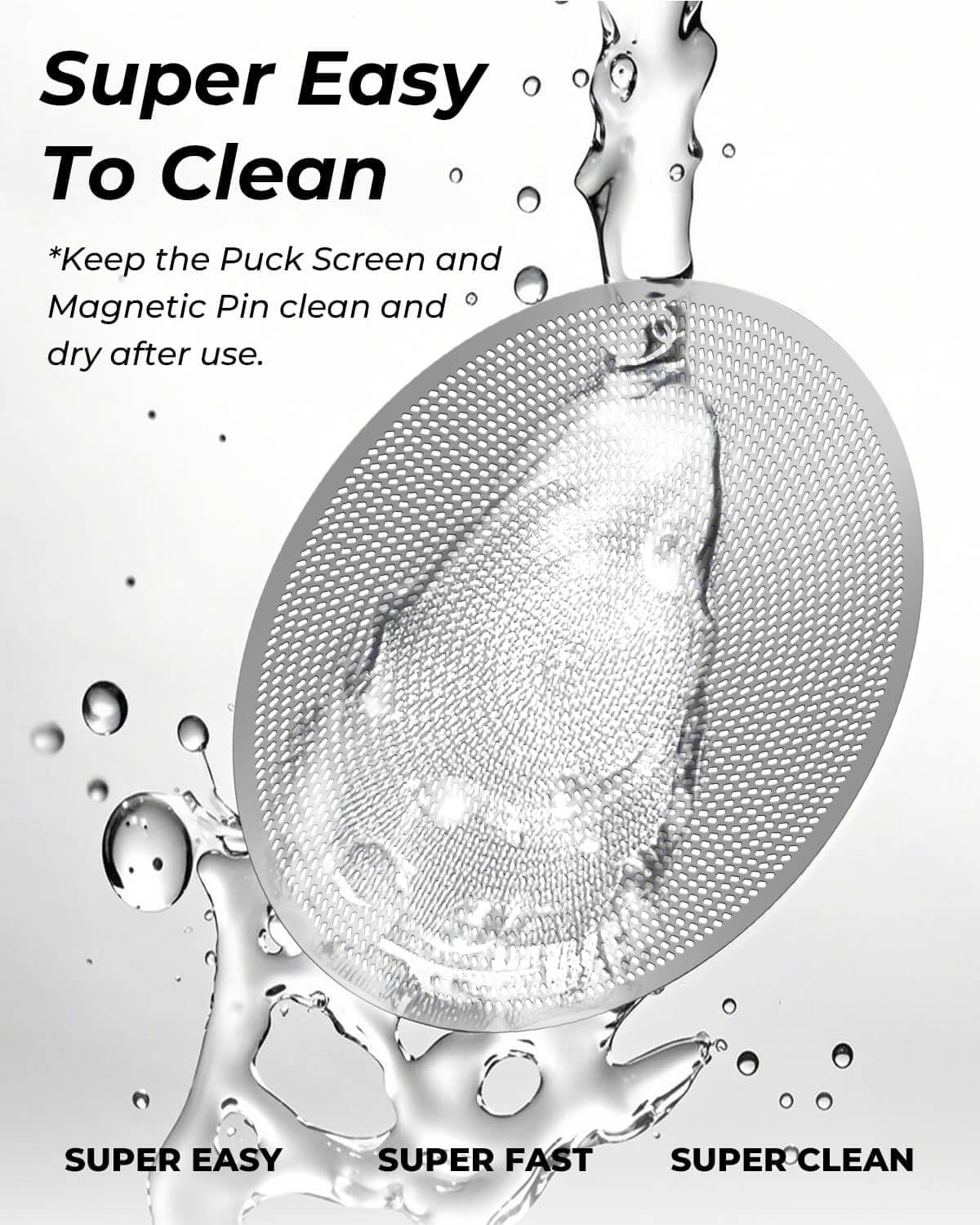 51mm Puck Screens Fit DeLonghi, CASABREWS &amp; Other 51mm Portafilters
