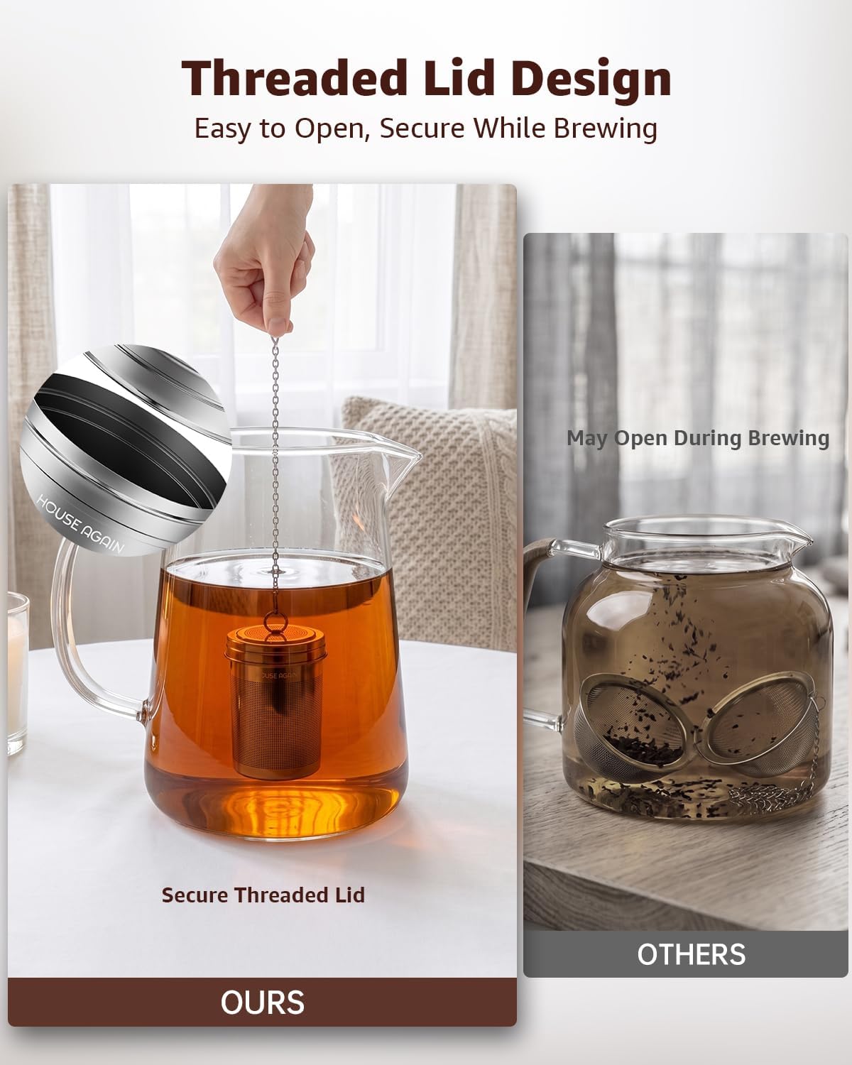 HOUSE AGAIN Tea Infuser