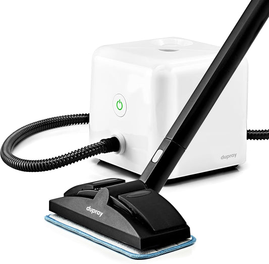 Dupray Neat Steam Cleaner with 17-Piece Kit – Powerful, chemical-free cleaning for floors, cars, tiles, upholstery, kitchen