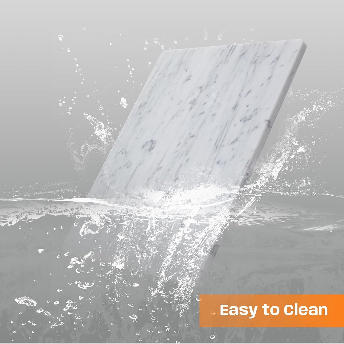 Carrara White Marble Cutting Board, 16×20 Inch Marble Pastry Board