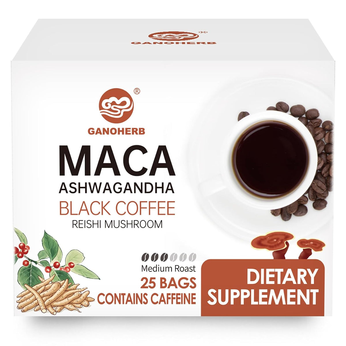 GANOHERB Maca Energy Coffee for Men