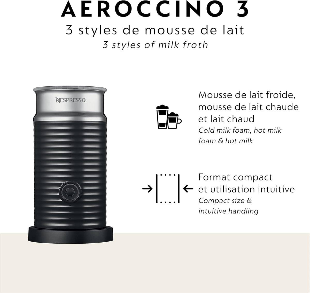Nespresso Vertuo Pop+ Coffee and Espresso Maker by Breville with Milk Frother, Spicy Red
