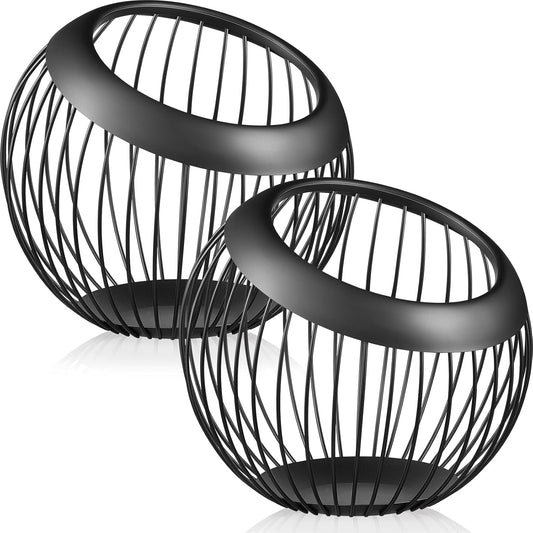 2 Pieces Coffee Pods Holder Large Capacity Coffee Pod Baskets Stainless Steel Cup Organizer Sturdy for Espresso Capsule Pot