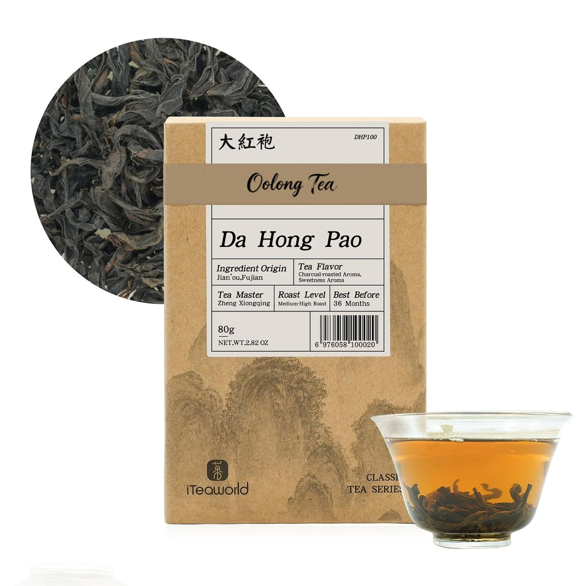 iTeaworld Da Hong Pao Oolong Loose Leaf Tea