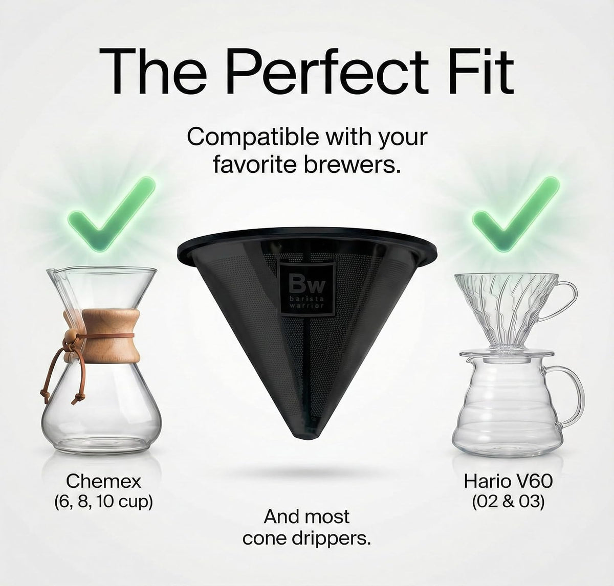 Barista Warrior Reusable Coffee Filter