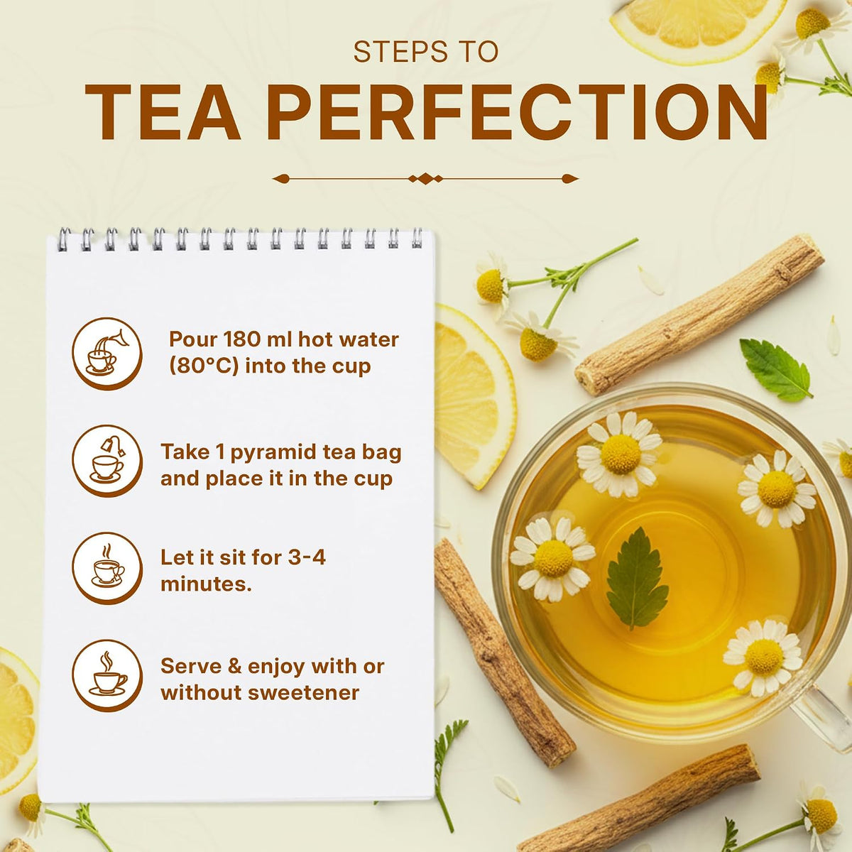 Honey Lemon Green Tea 200 gm/7 oz, Natural Herbal Infusion, 100 Tea Bags