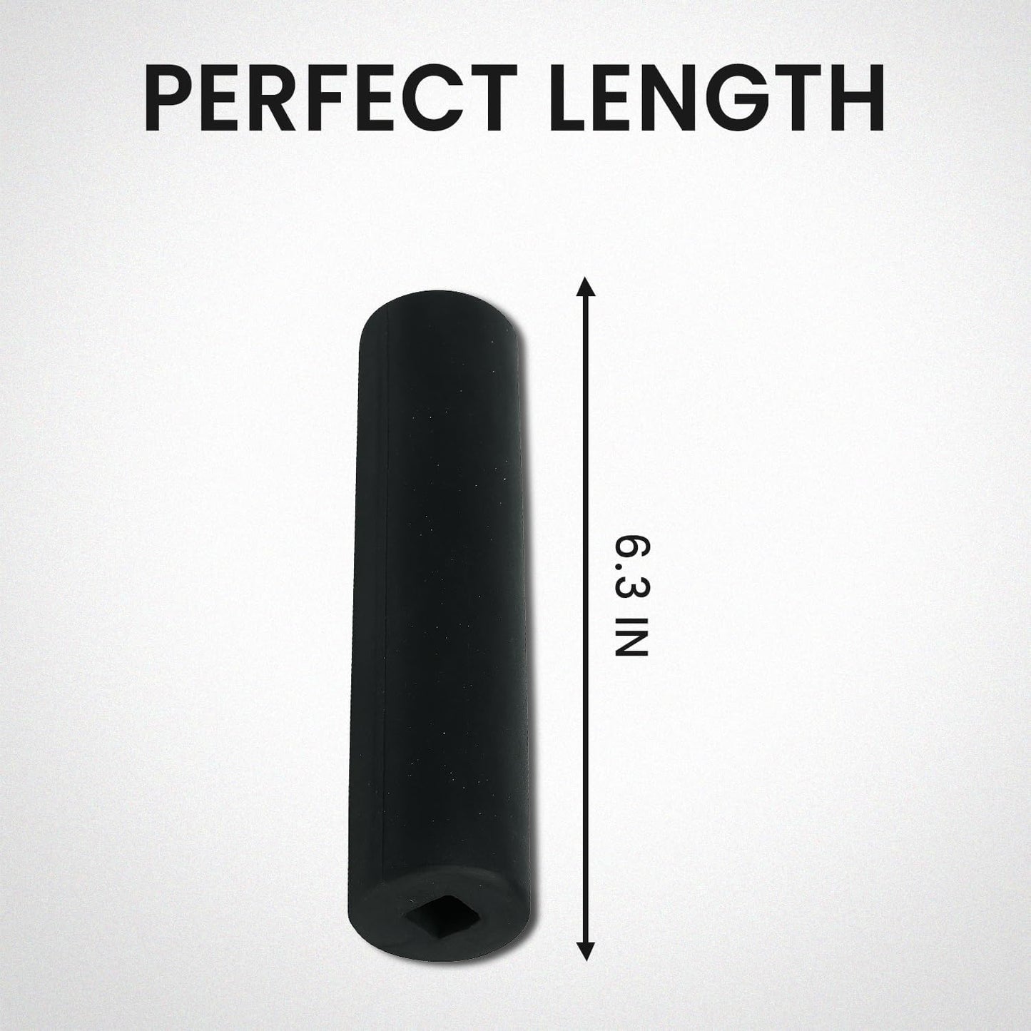 Rattleware 6.25 Inch Knock Box Bar Cover Rubber Espresso Replacement Sleeve