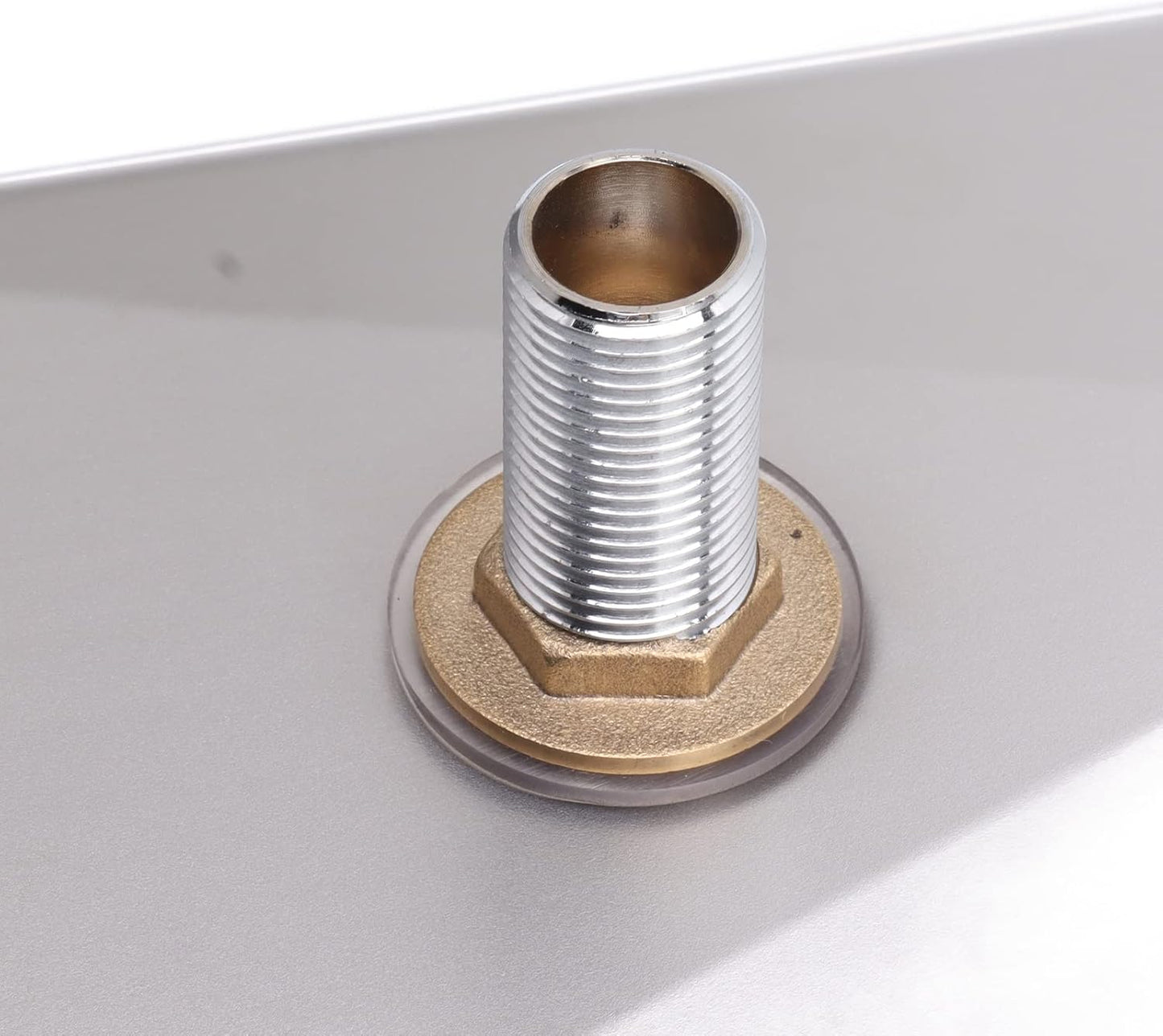 Pitcher Rinser, Stainless Steel Countertop Cup Washer Spray Rinser, Glass Rinser with Multi Angle Outlet Water, Drain and Drip Tray, Hose, for Home Kitchen Hotel Cafe (1)
