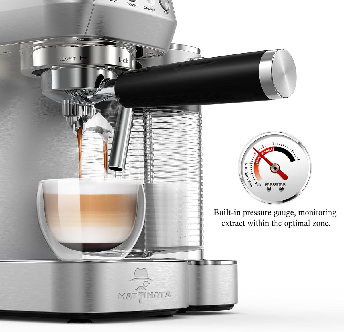MAttinata 1633 Espresso Machine