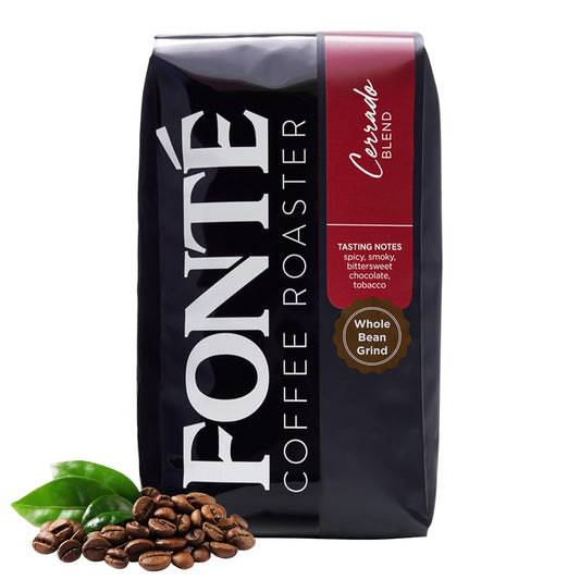 Fonte Coffee Roaster - Whole Bean Coffee - Medium-Dark Fresh Roast - Roasted in Seattle - Single Origin - 12 oz - Spicy,