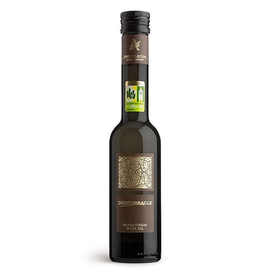DESERTMIRACLE Cold Pressed Polyphenol Rich Moroccan Olive Oil, Organic Extra Virgin Olive Oil with High Polyphenols, First