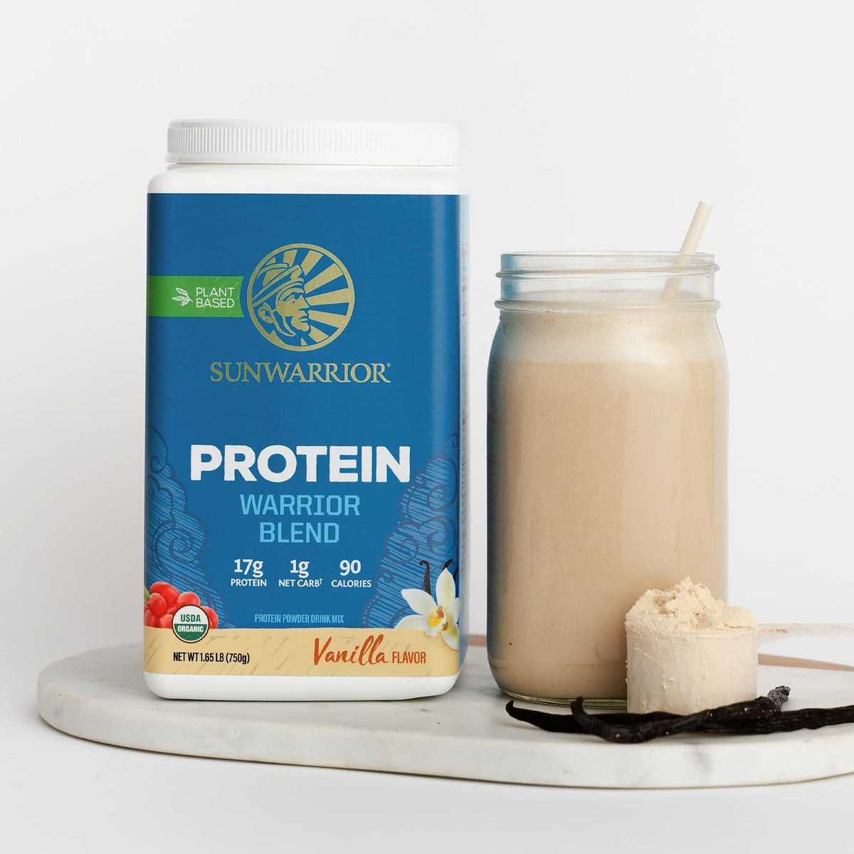 Sunwarrior Vegan Protein Powder Organic Plant-Based Protein