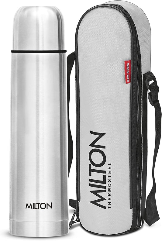 Milton Flask 34 oz Insulated Water Bottle with Cover