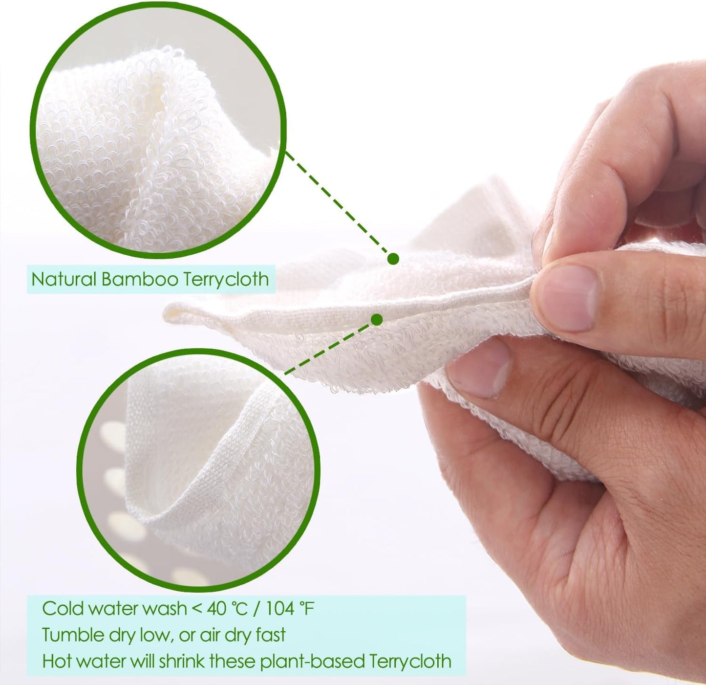 Dish Wash Cloths 6 Pack,Reusable Cleaning Cloth,14''x10'',Multi-Color