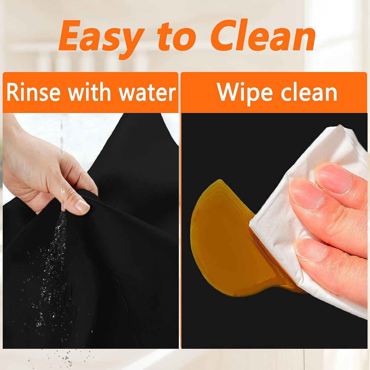 49.2''x15.7''(125cmx40cm) Extra Large Silicone Mat, Silicone Mats for Kitchen Counter, Heat Resistant Mats, Kitchen Island Countertop Protector, Waterproof Placemat, Dark Gray