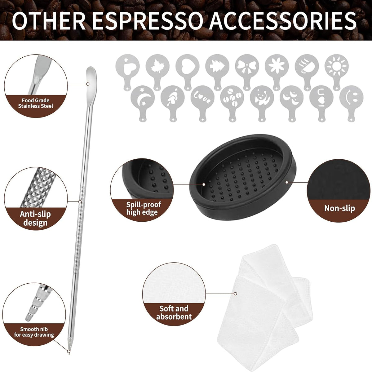 53.3mm Espresso Accessories Kit