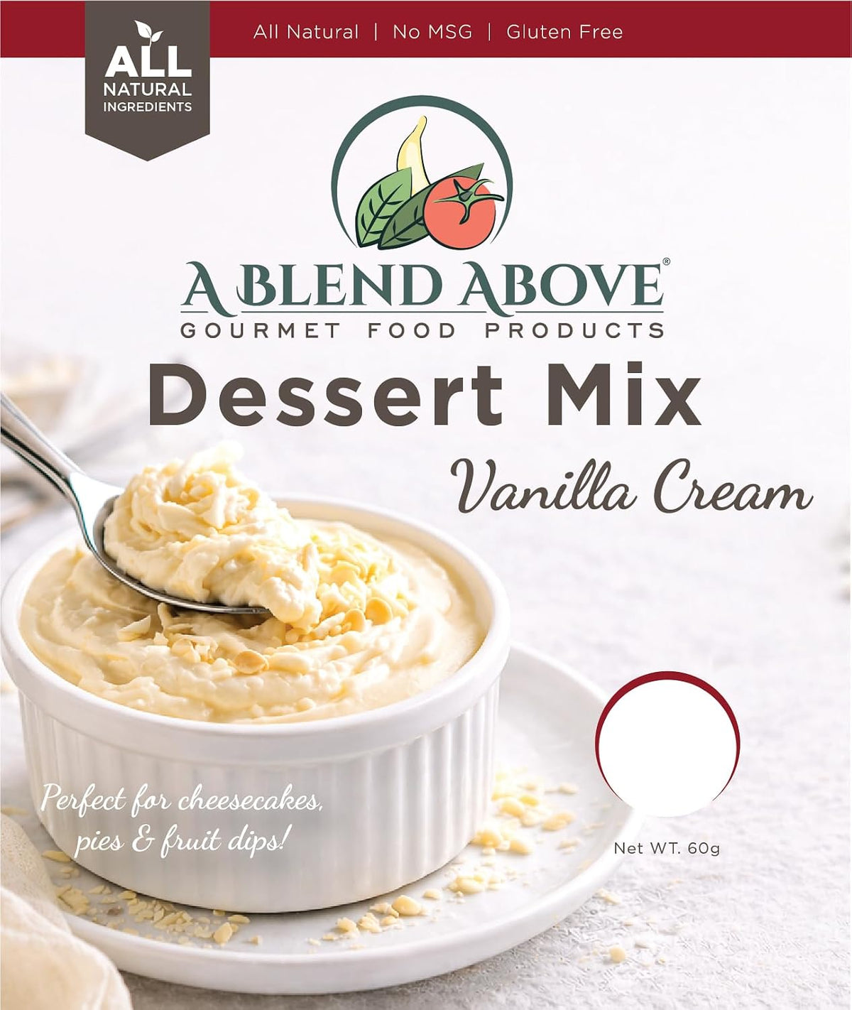 A Blend Above Vanilla Cream Cheesecake Mix - No-Bake Desserts