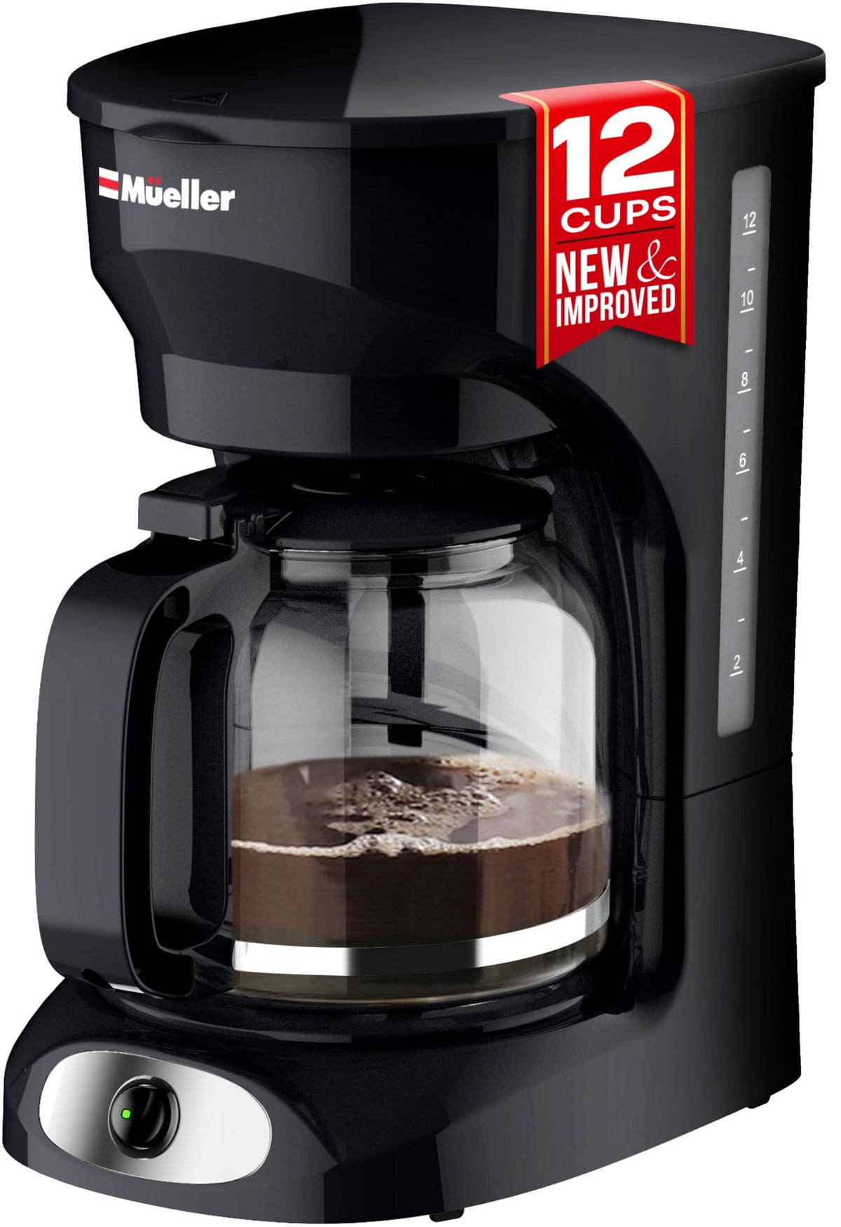 MÜELLERHOME Mueller 12-Cup Drip Coffee Maker