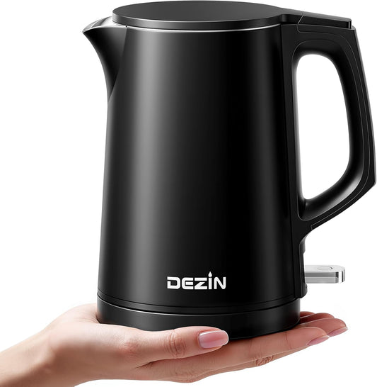 Dezin 0.8L Small Electric Kettle, Stainless Steel Portable Travel Kettle