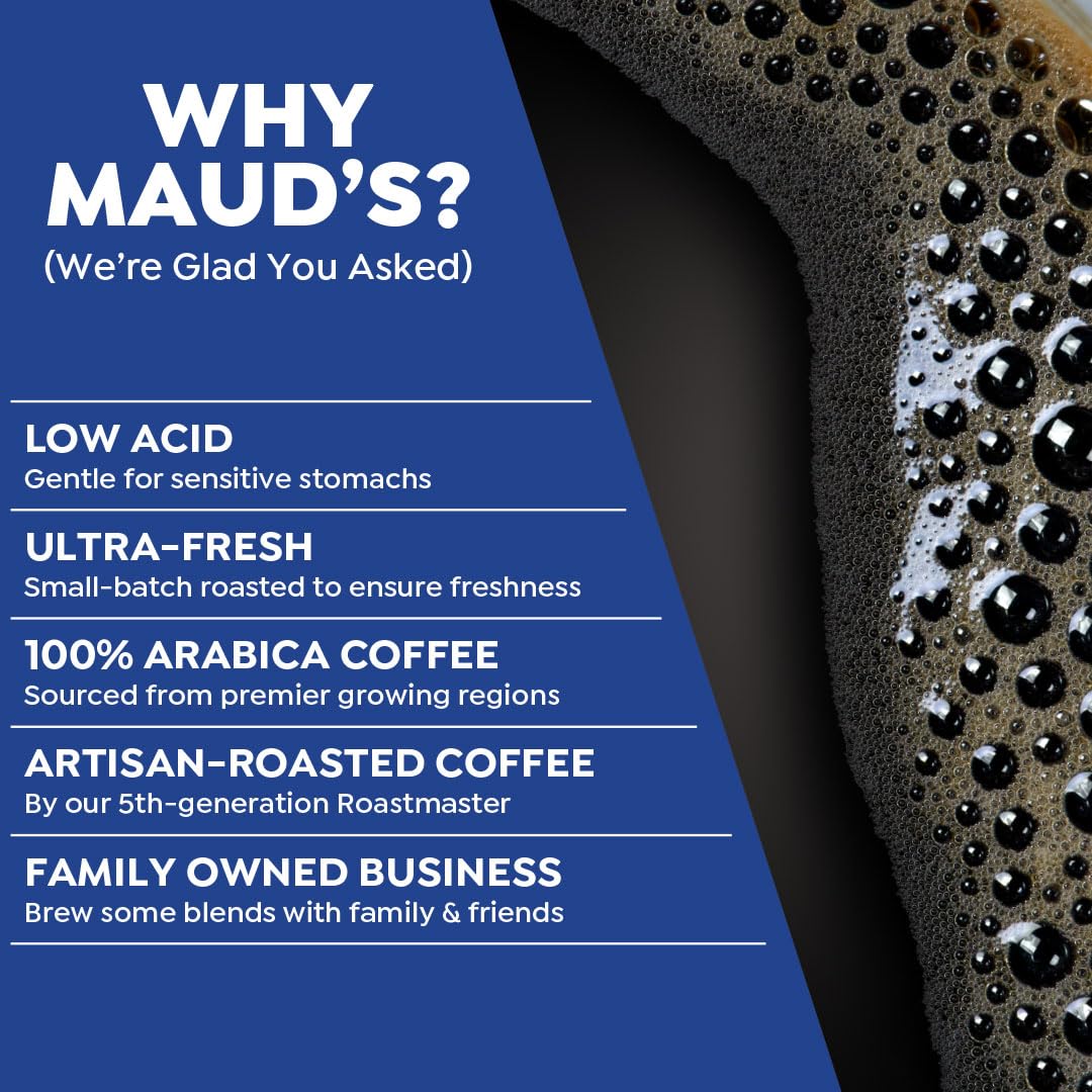 Maud's Colombian Single Origin Coffee Pods, 18ct