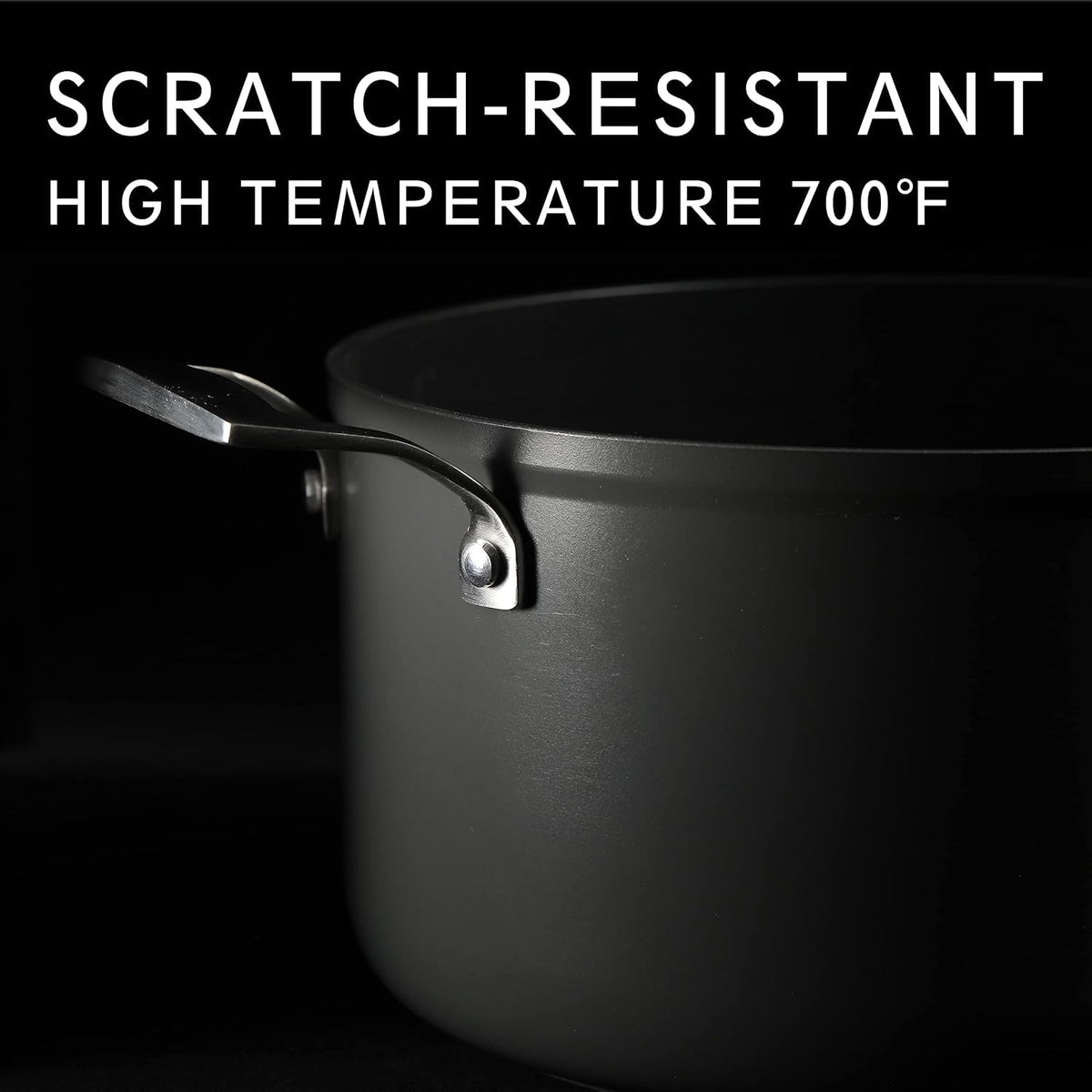MsMk 12 1/2 inch Non Stick Frying Pan with Lid,Titanium and Ceramic Nonstick Large Skillet，Stay-Cool Handle,Scratch-resistant,Non-Toxic,Induction，Dishwasher Safe, Oven Safe to 700°F