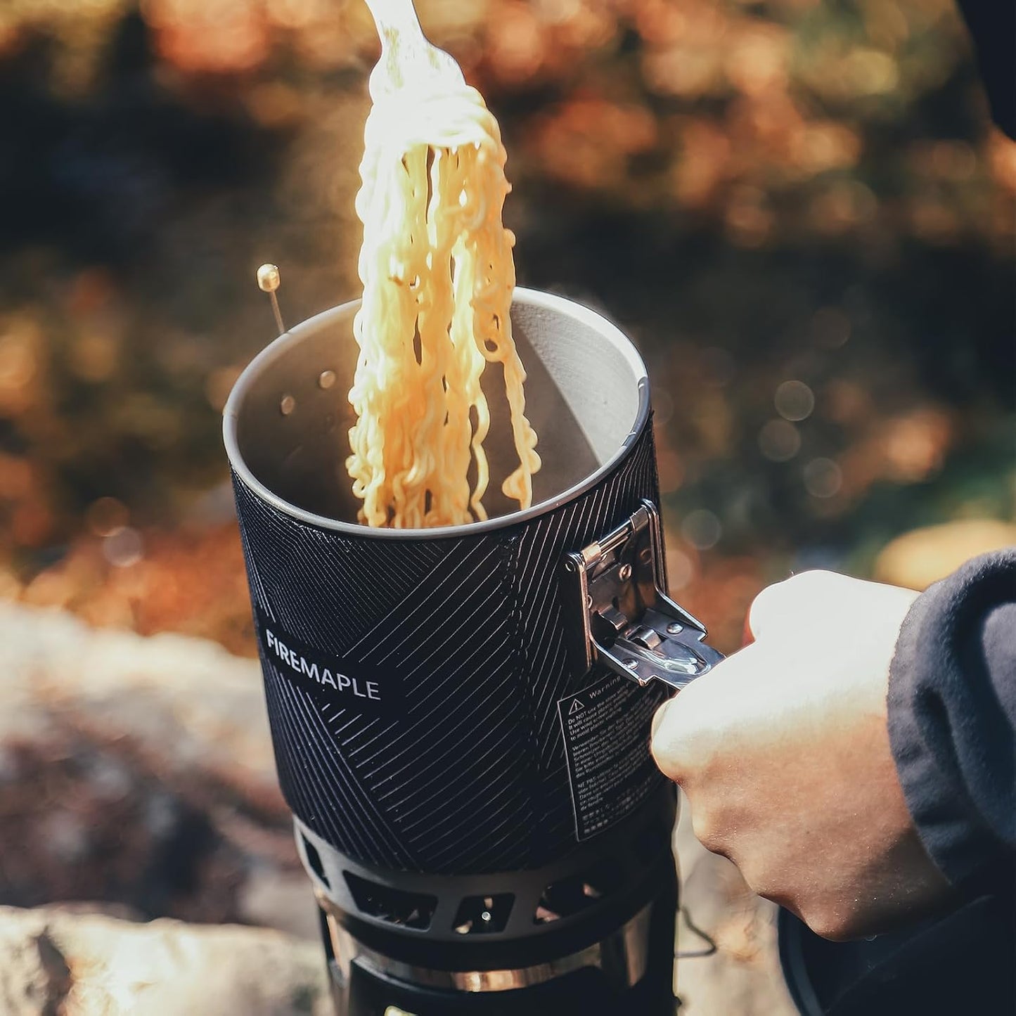Fire-Maple Fixed Star 2 Pro Backpacking Camping Stove System, Black 19.8oz