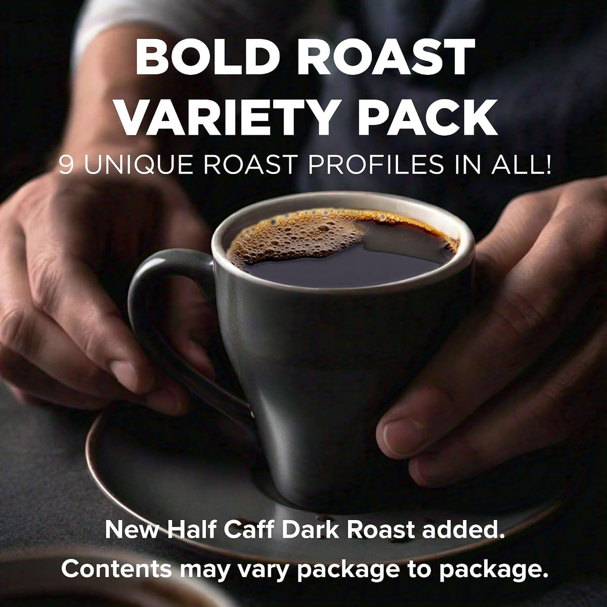 Maud's Bold Dark Roast Coffee Pods Variety Pack, 40ct, 9 Assorted Flavors